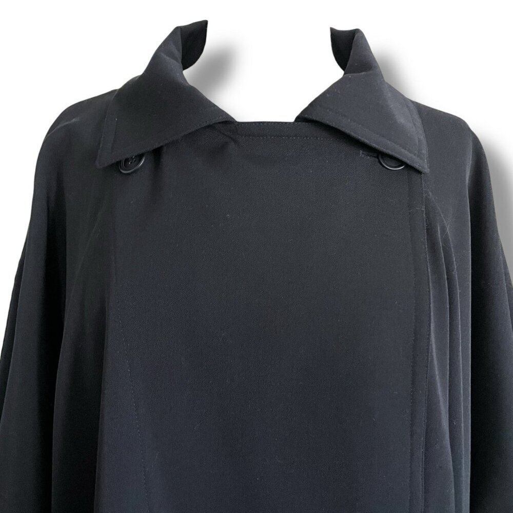 Ivan Grundahl Womens Jacket XS Black Wool Oversized Lagenlook Minimalist Coat - Picture 5 of 11